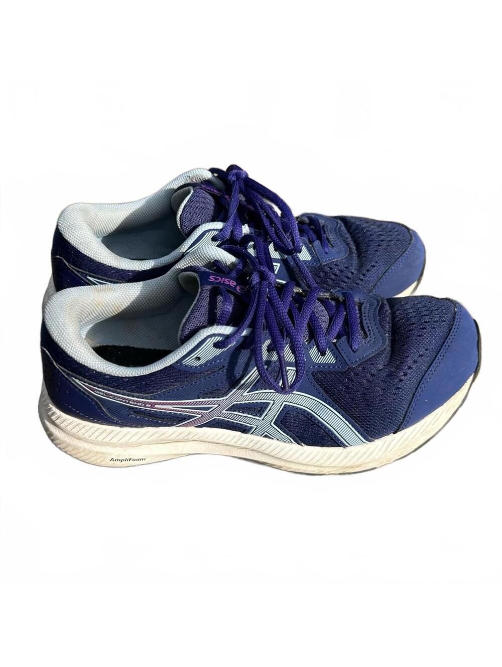 Asics Gel Contender 8 AmpliFoam OrthoLite Purple Running | Size US 9 / EU 40.5